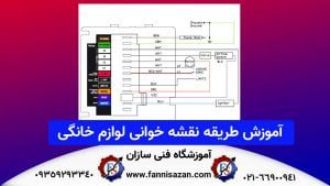 آموزش-طریقه-نقشه-خوانی-Wiring-Diagram-لوازم-خانگی