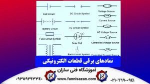 نمادهای-برقی-قطعات-الکترونیکی
