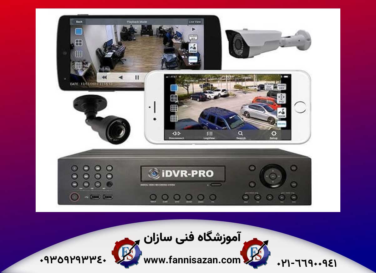 وصل کردن دوربین مداربسته به گوشی 2 مراحل نصب دوربین p2p