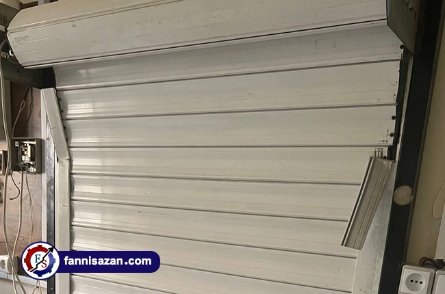 تصویر کرکره برقی مربوط به دوره تعمیر کرکره برقی