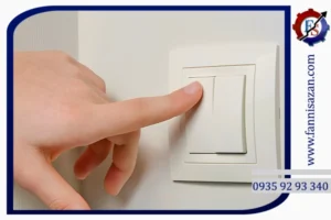 مدار کلید دو پل+نقشه نحوه بستن کلید دوپل