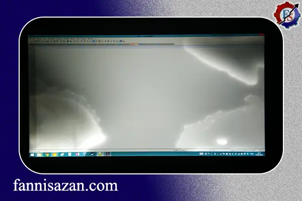 آب خوردگی پنل تلویزیون 3 آب خوردگی پنل تلویزیون