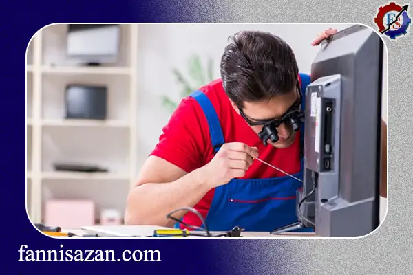 آب خوردگی پنل تلویزیون 4 آب خوردگی پنل تلویزیون