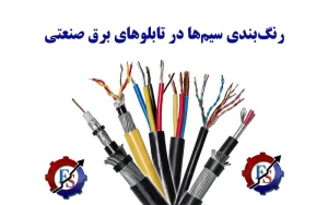 استاندارد رنگ‌بندی سیم‌ها در تابلوهای برق صنعتی راهنمای ایمنی و جدول